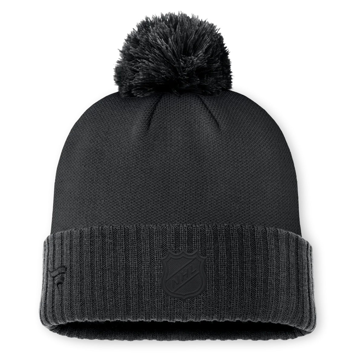 Avalanche Tonal Logo Pom Knit - Black