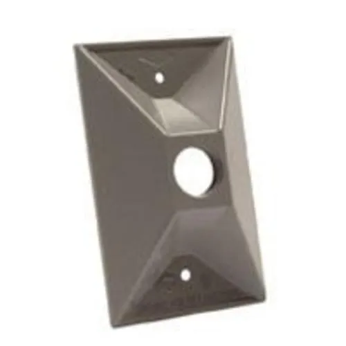 Bell 5186-0 Weatherproof Lamp Cover, 1/2", Gray