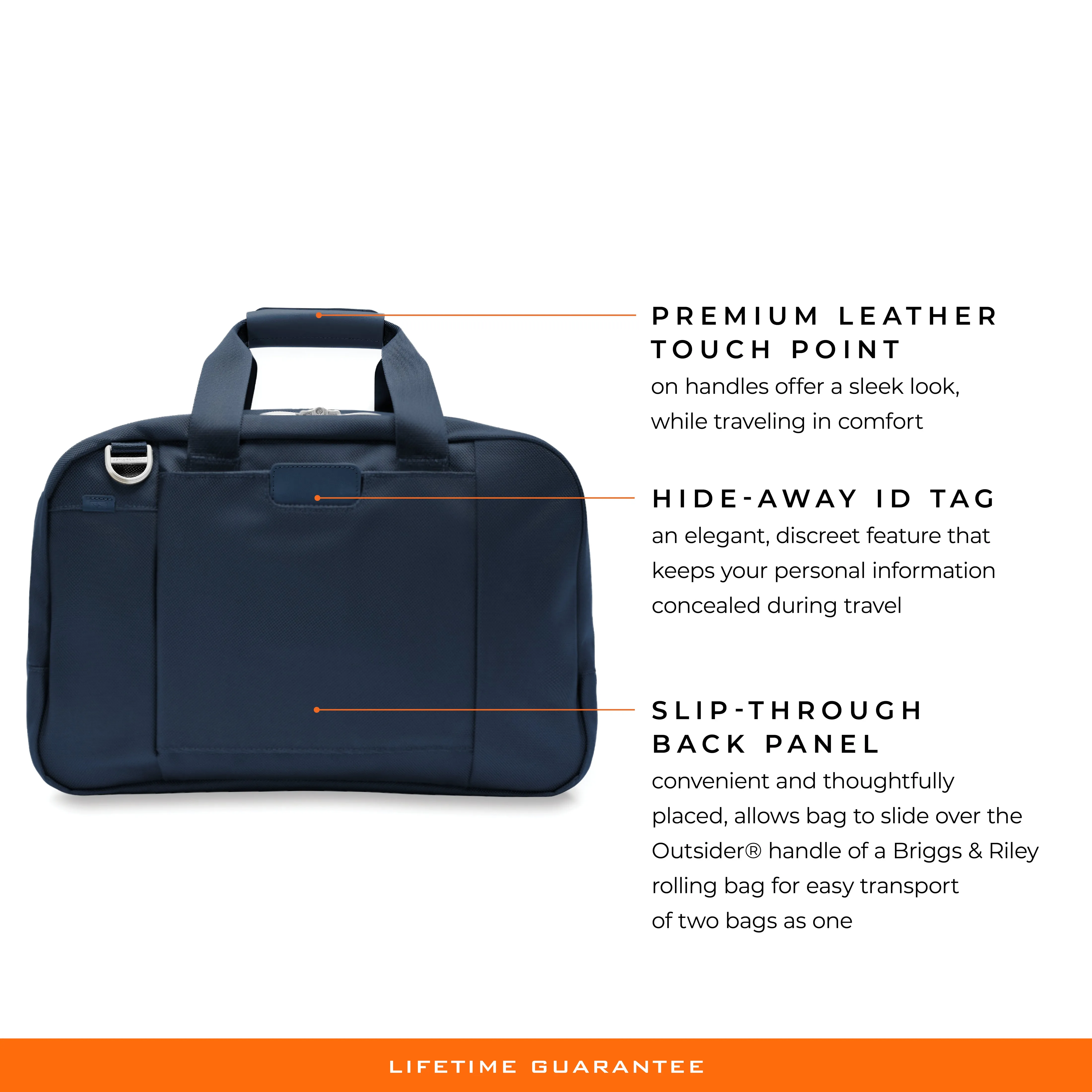 Briggs & Riley Baseline Executive Travel Duffle - Navy