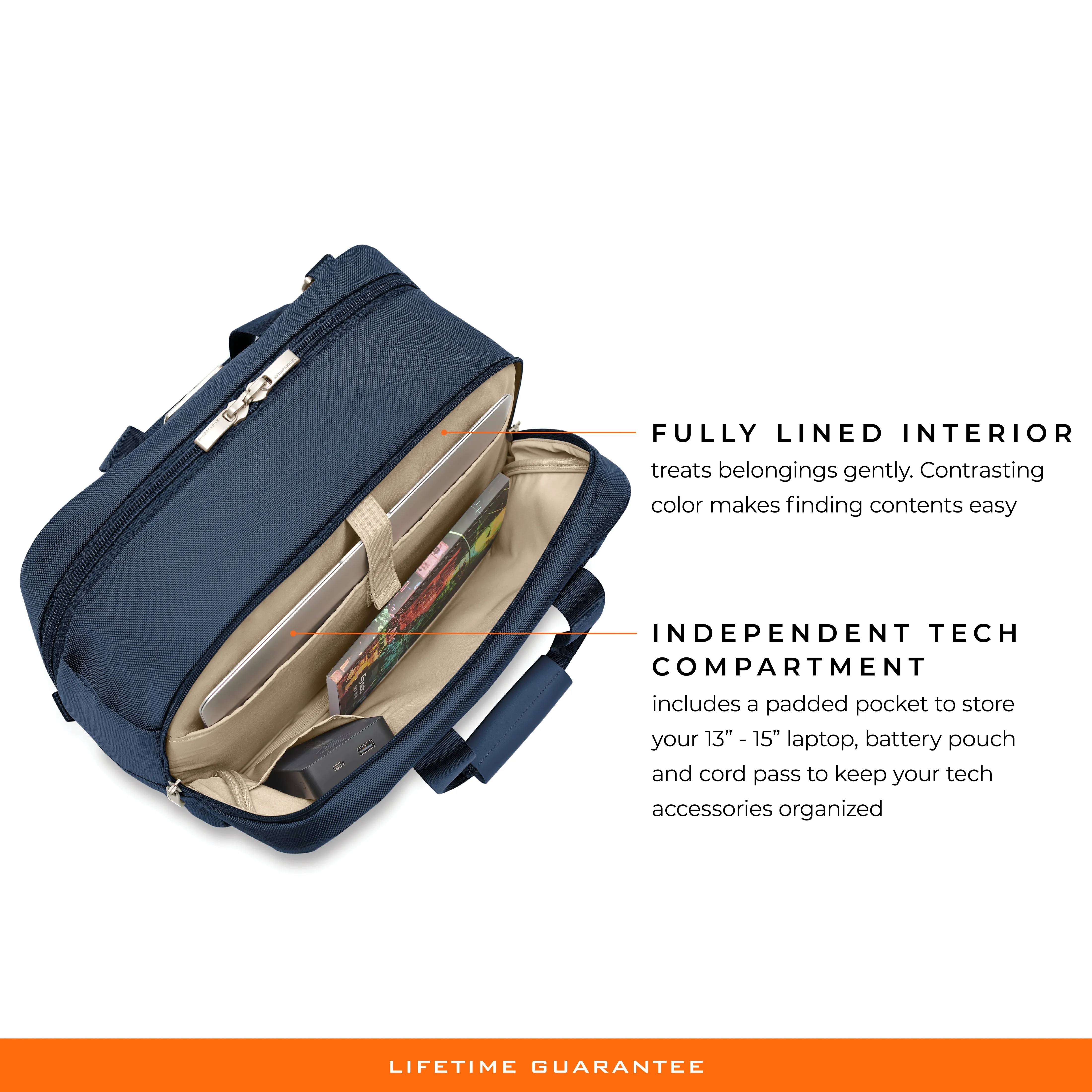 Briggs & Riley Baseline Executive Travel Duffle - Navy