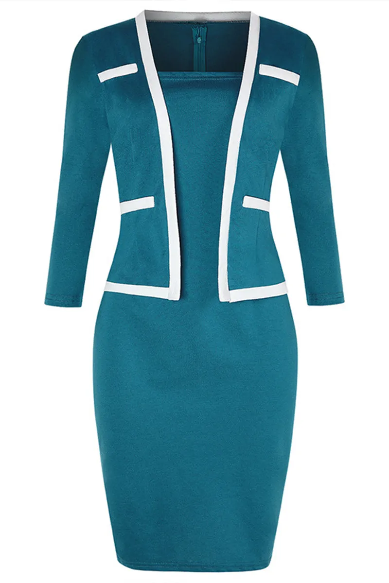 BT3153 Long Sleeve Pencil Dress