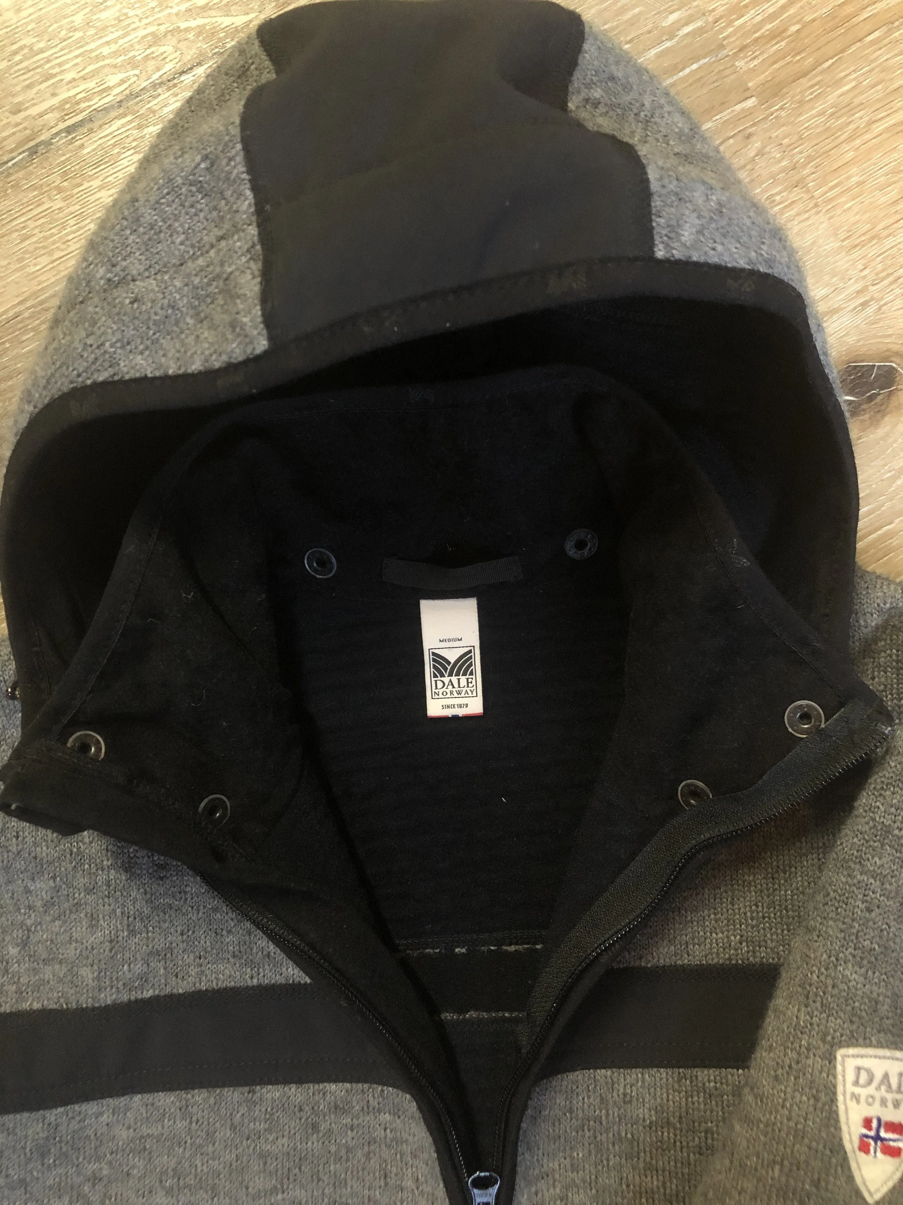Dale of Norway Weatherproof Grey and Black Jacket, SOLD