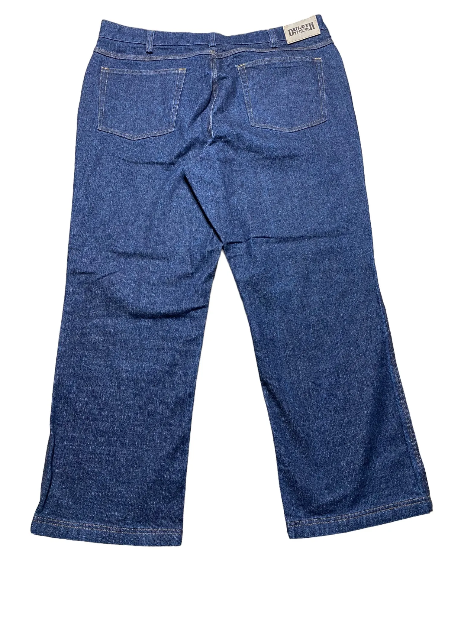 Duluth Trading Men's Flex Ballroom Jeans Dark Blue (Size: 42 x 30) NWOT