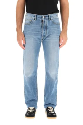 five-pocket straight jeans