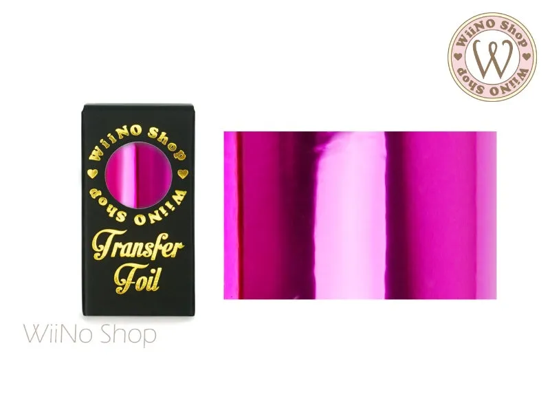 Fuchsia Metallic Nail Transfer Foil (MT-10)