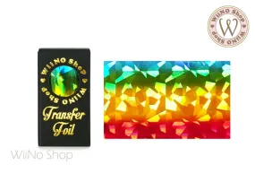 Holographic Crystal Ombre Nail Transfer Foil (MO-03)