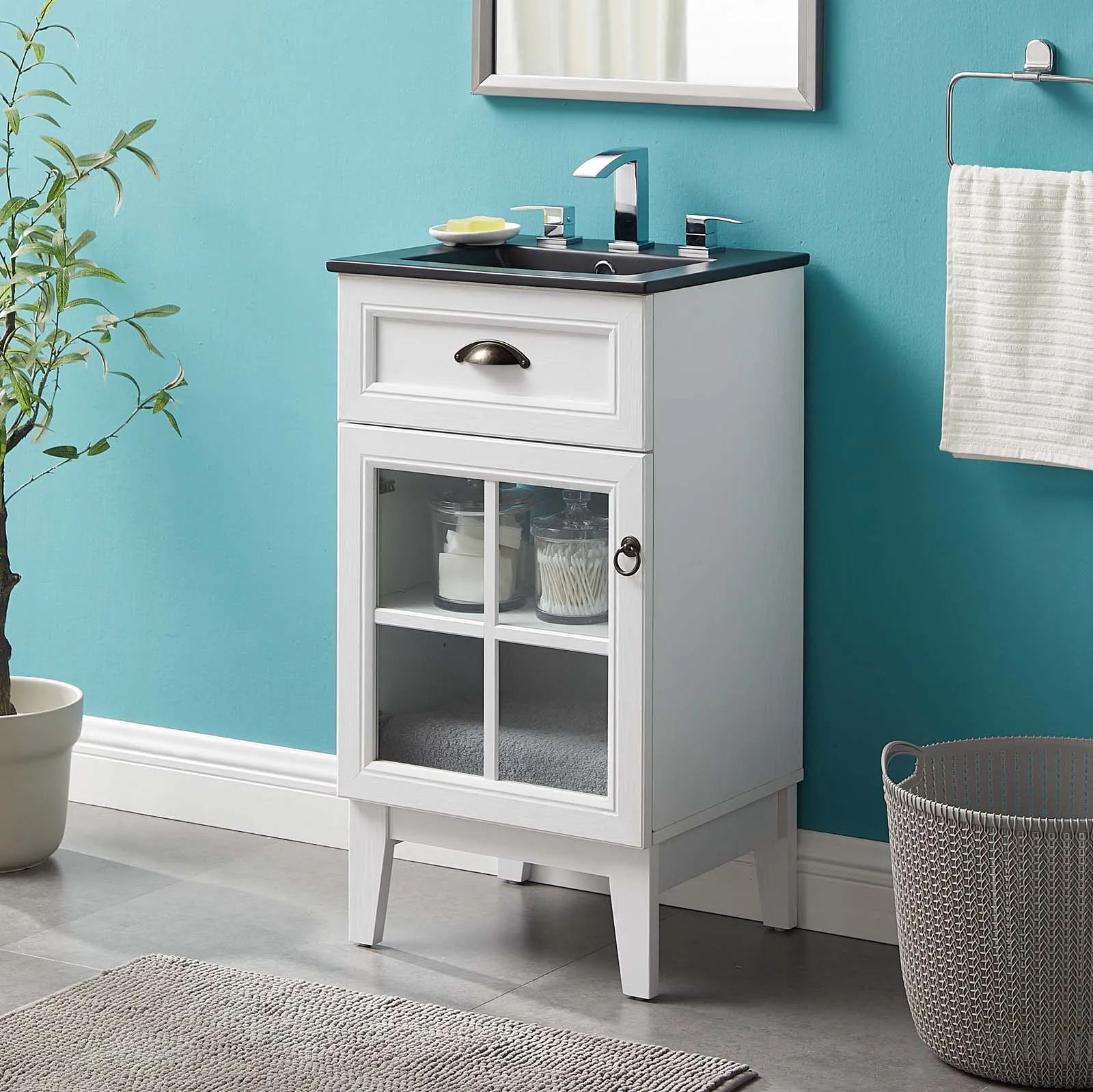 Isle Bathroom Vanity Cabinet