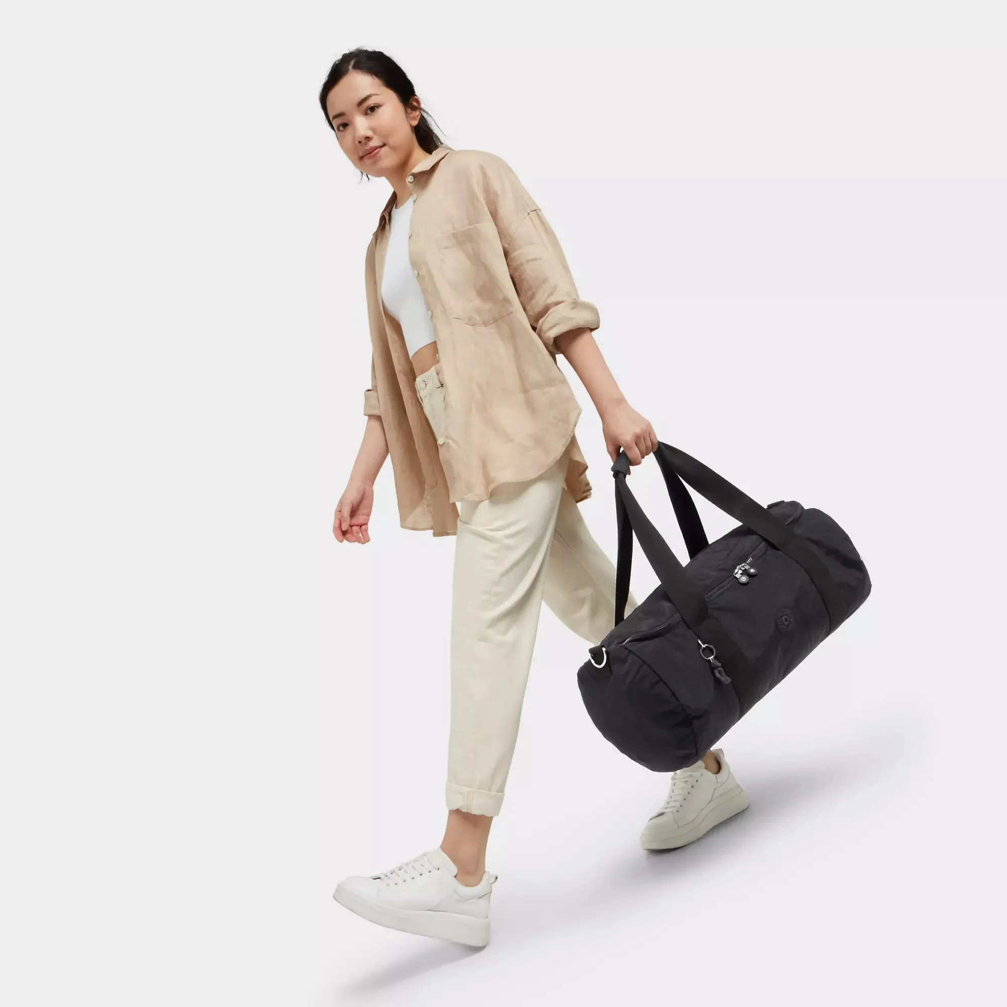 Kipling Argus Small Duffle Bag - Black Noir