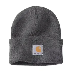 Knit Cuffed Beanie Coal Heather