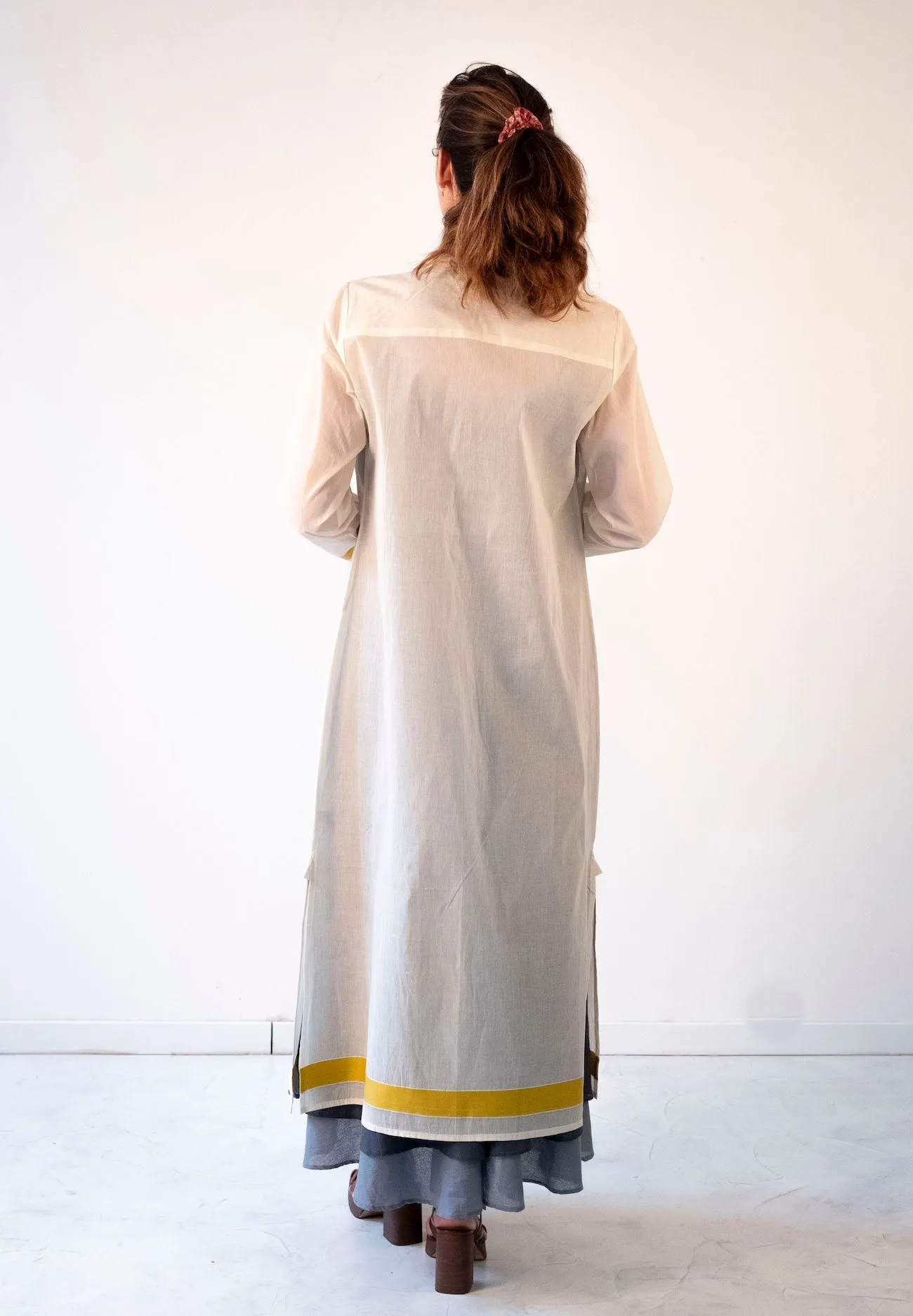 Long light summer coat