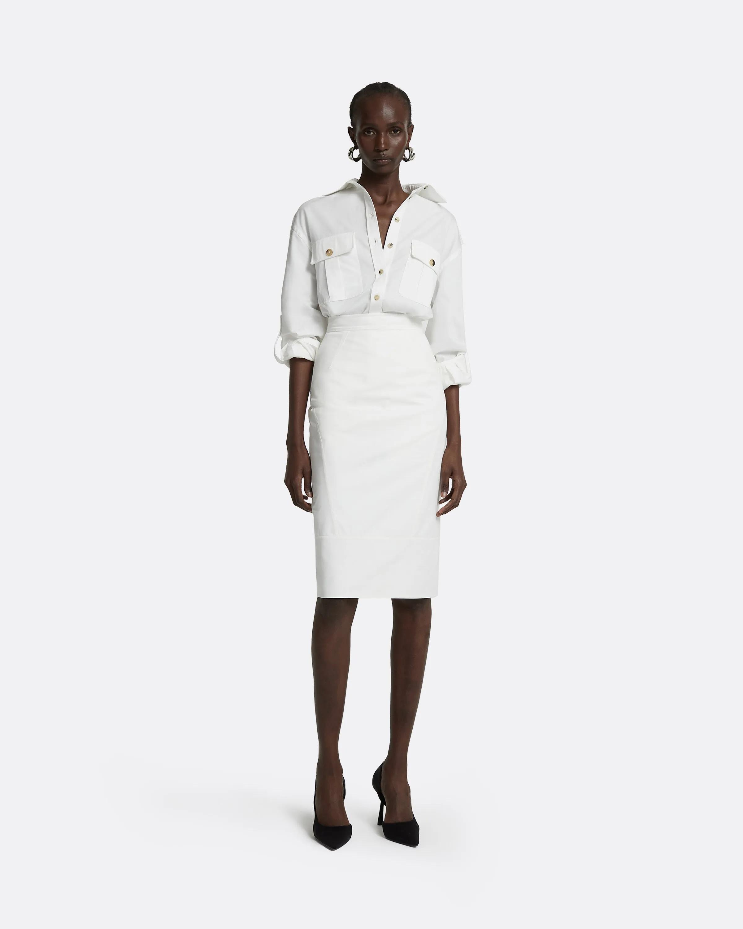 Marta Ivory Skirt