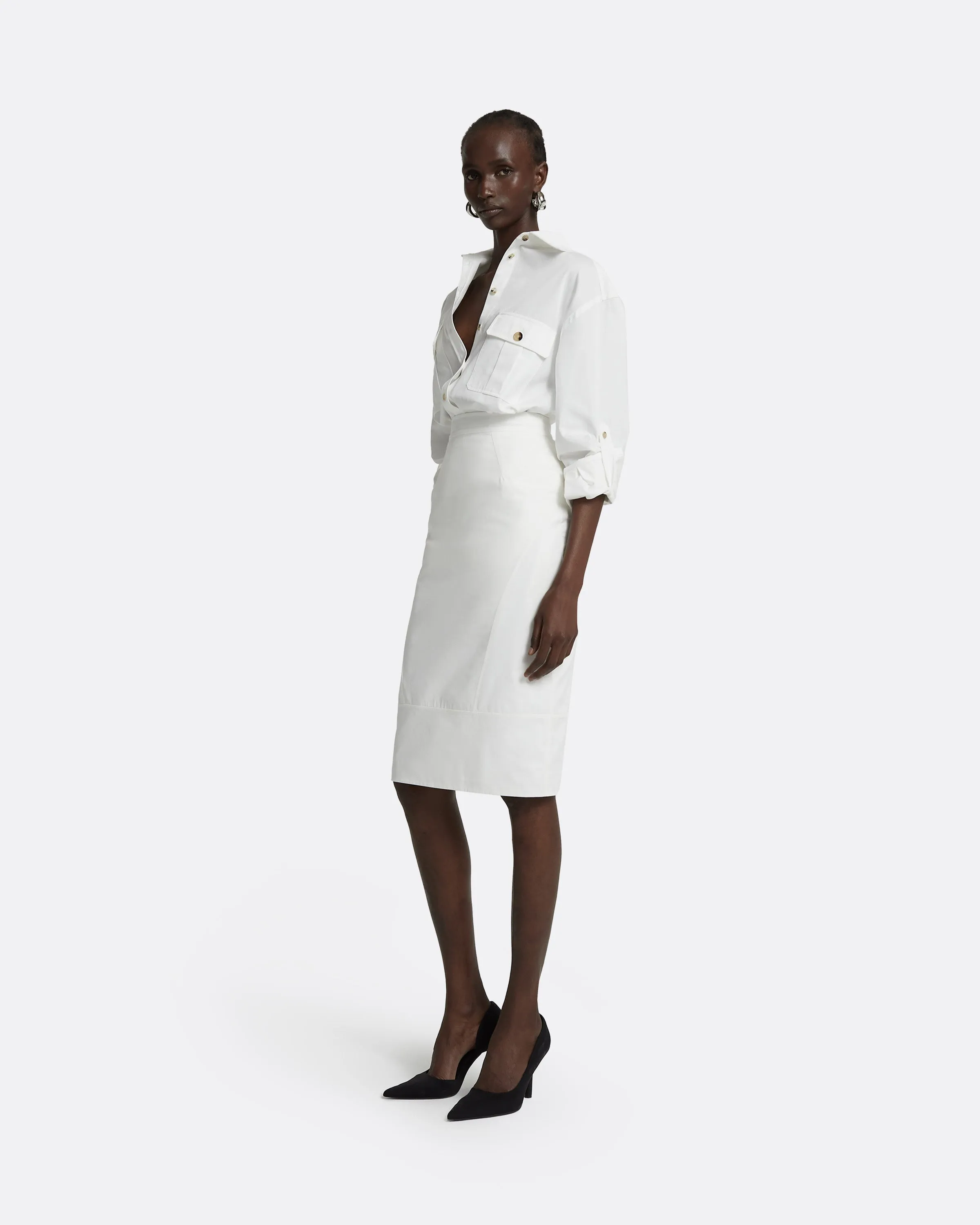 Marta Ivory Skirt