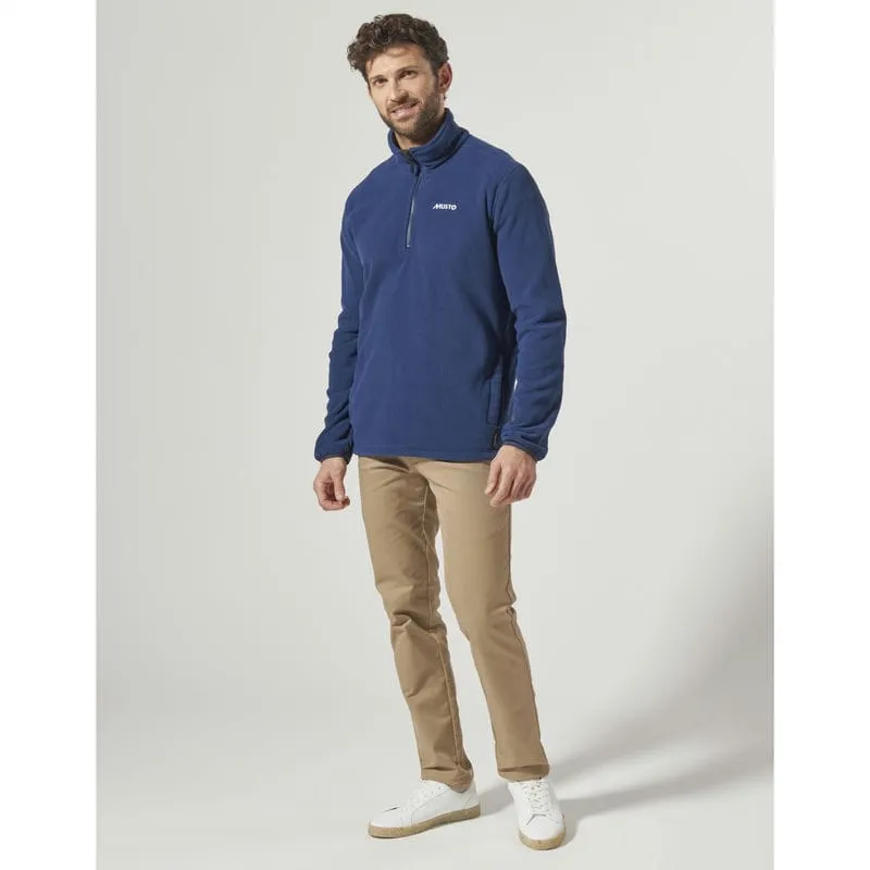 Musto Snug 2.0 Mens Polartec 1/4 Zip Fleece - Dark Cobalt