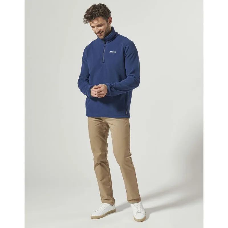 Musto Snug 2.0 Mens Polartec 1/4 Zip Fleece - Dark Cobalt