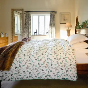 Night Lark® Festive Forest Coverless Duvet