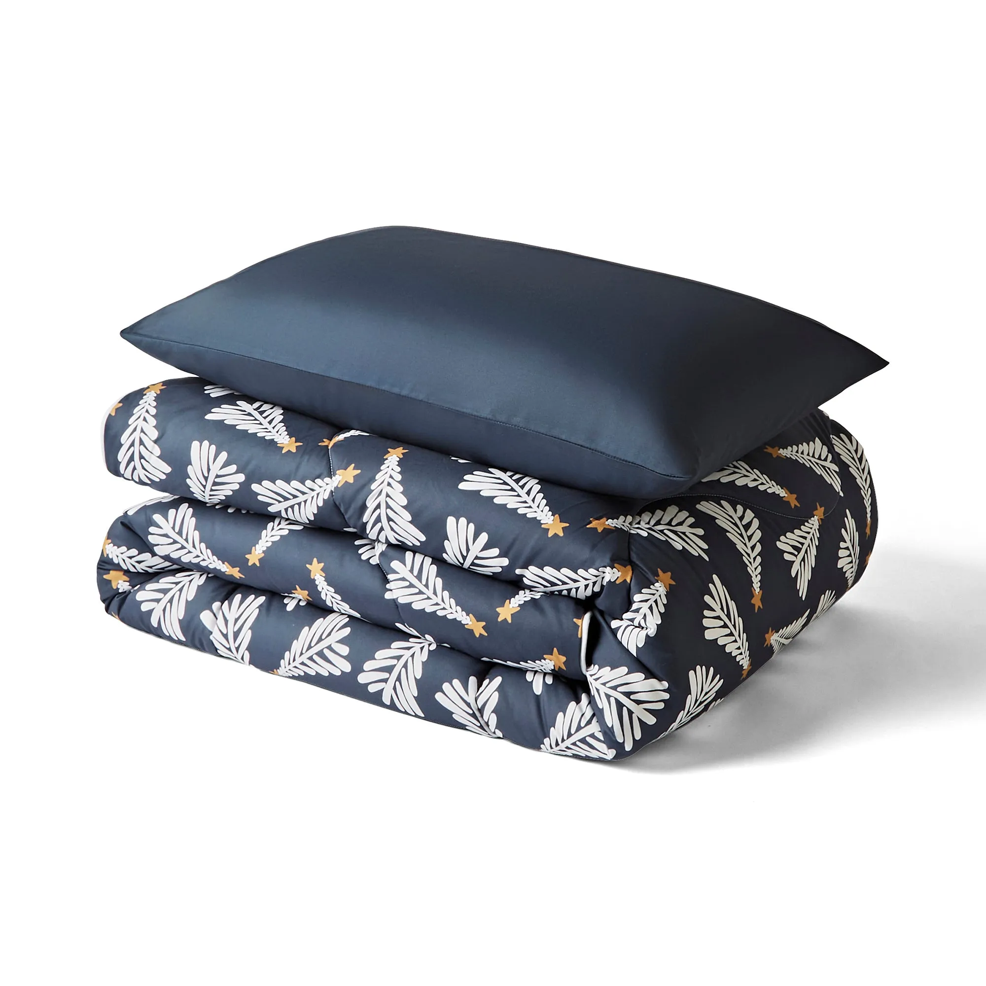 Night Lark® Festive Trees Coverless Duvet Set