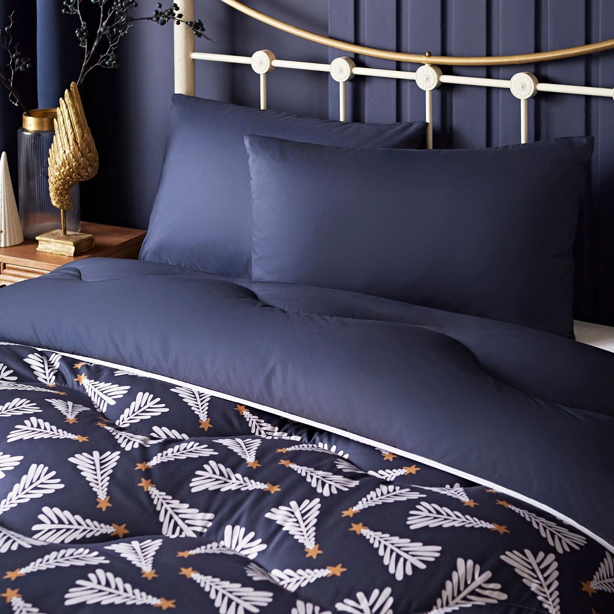 Night Lark® Festive Trees Coverless Duvet Set