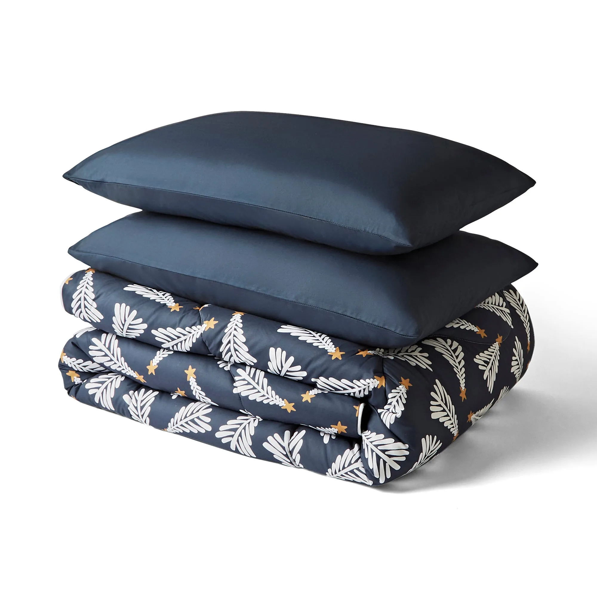 Night Lark® Festive Trees Coverless Duvet Set