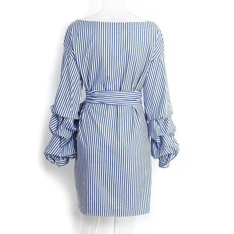 Off Shoulder Summer Wrap Dress