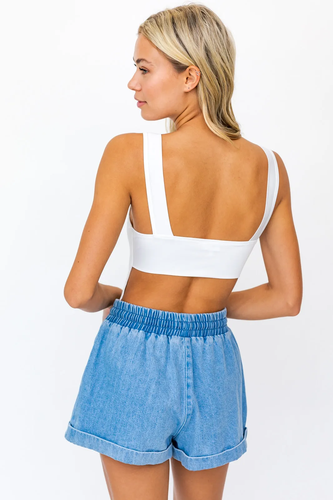 *OPEN BACK BODYSUIT SAGE