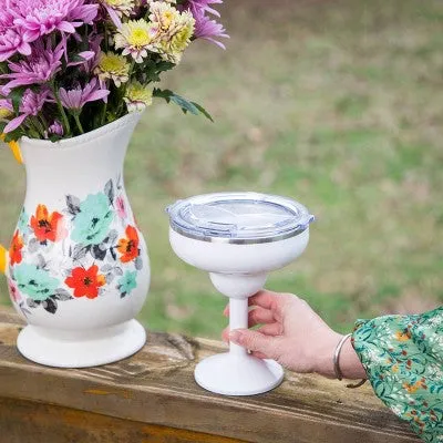 ORCA Coolers 13oz Rita Stainless Steel Lidded Margarita Tumbler - Pearl