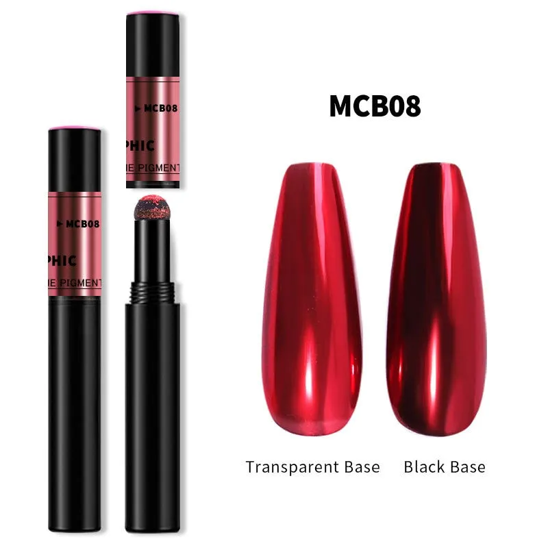 Professional Nail Art - Magic Chrome Pigment Pens