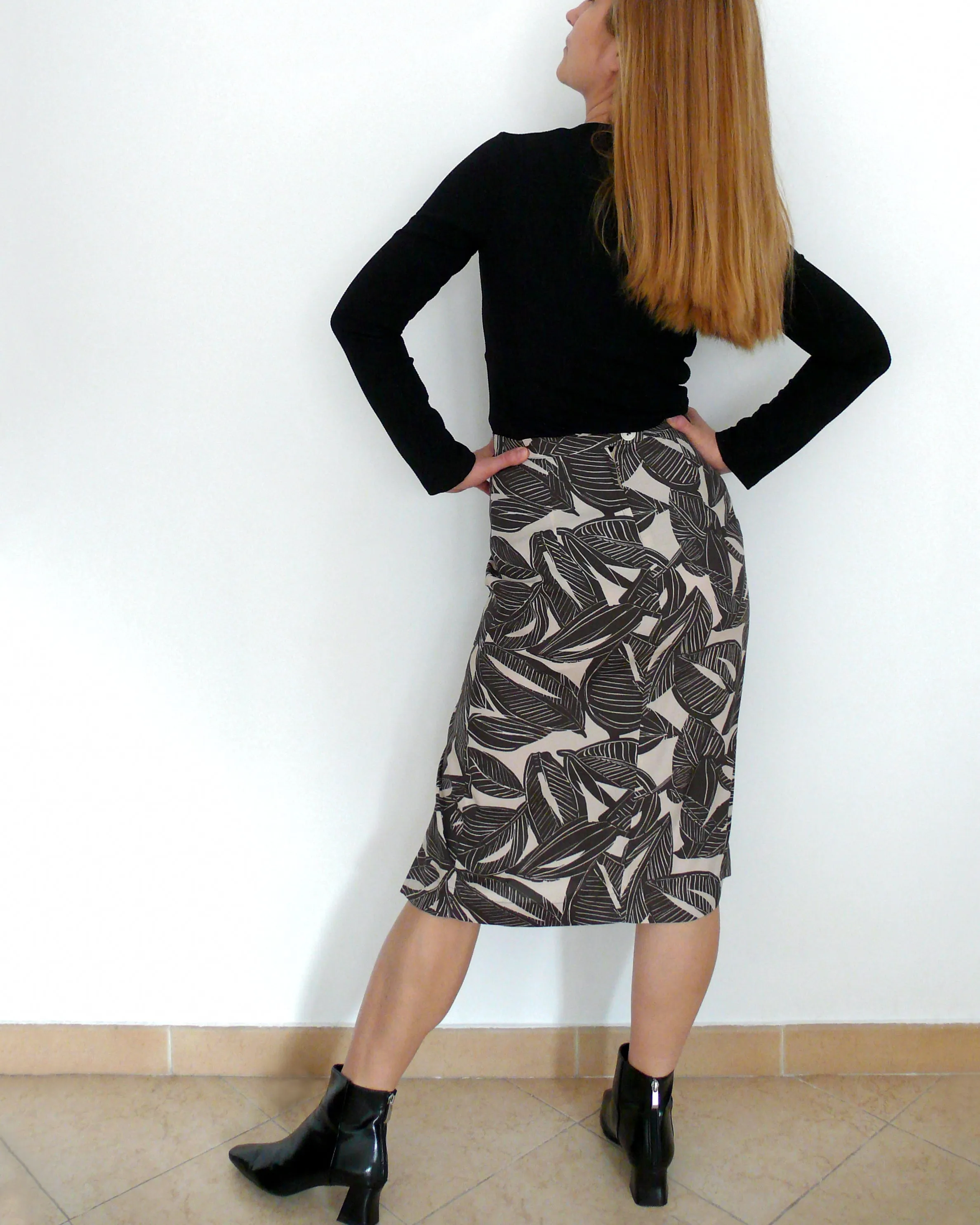 Slit Skirt Sewing Pattern N.89