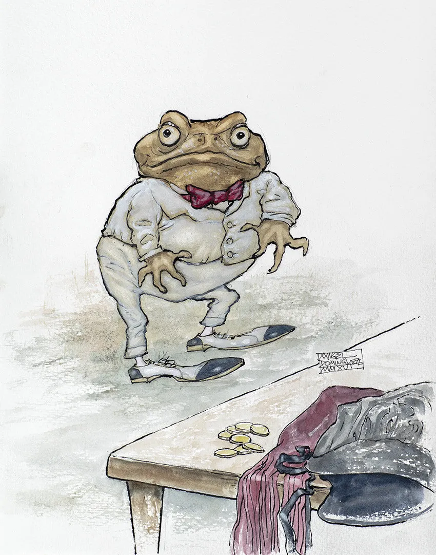Take off that Coat and Waistcoat -The Wind in the Willows - Angel Dominguez