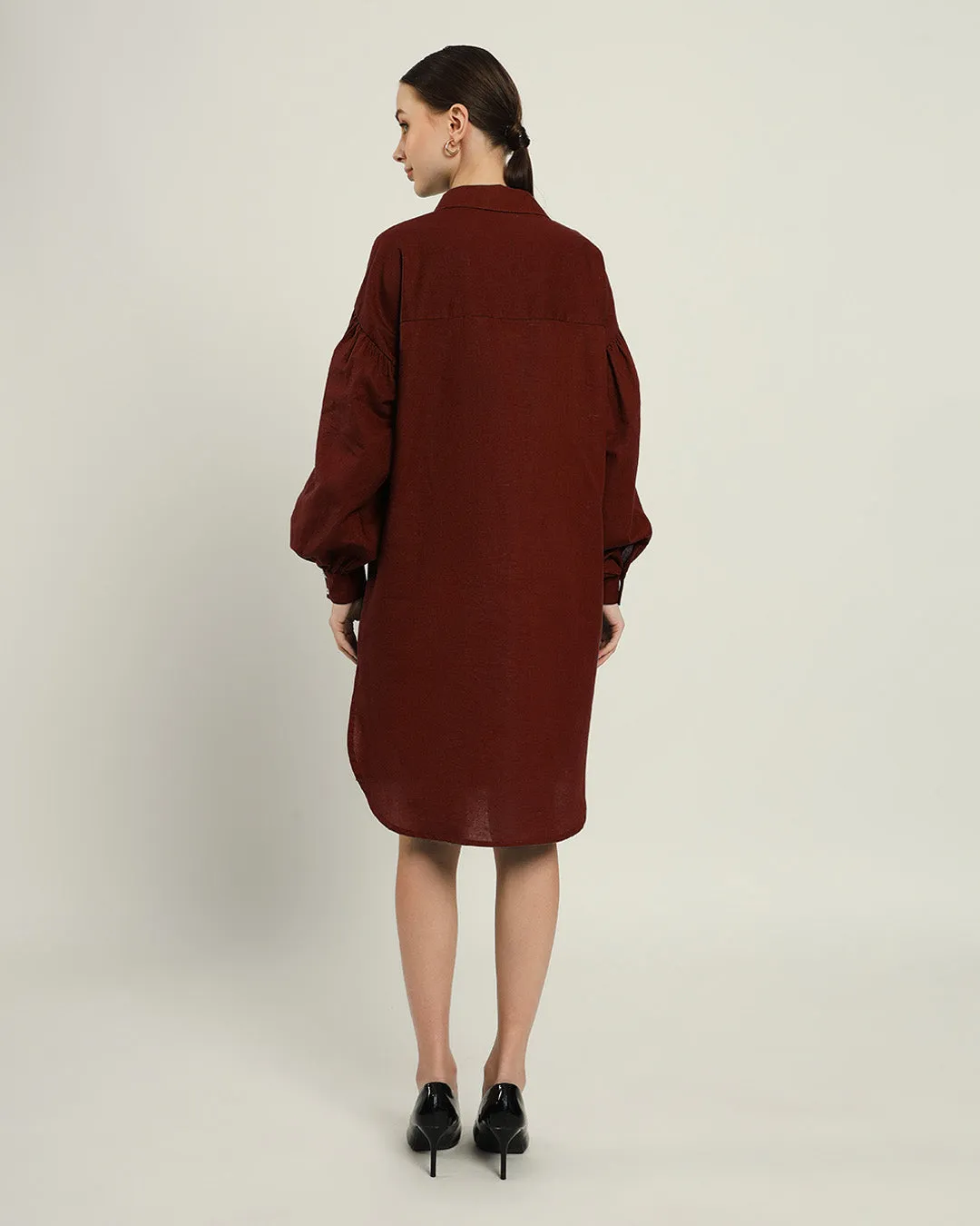 The Derby Rouge Cotton Dress