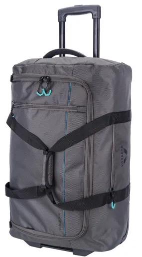 Voyager Trek Large 2-Wheel Trolley Duffel | Granite
